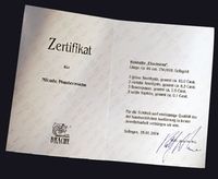 Zertifikat